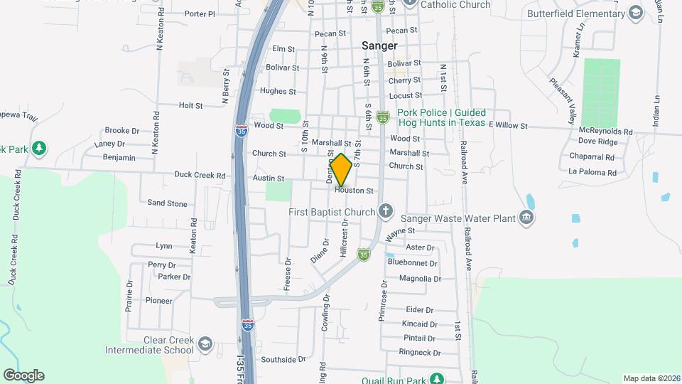 101 Hillcrest Dr Map and Location Details