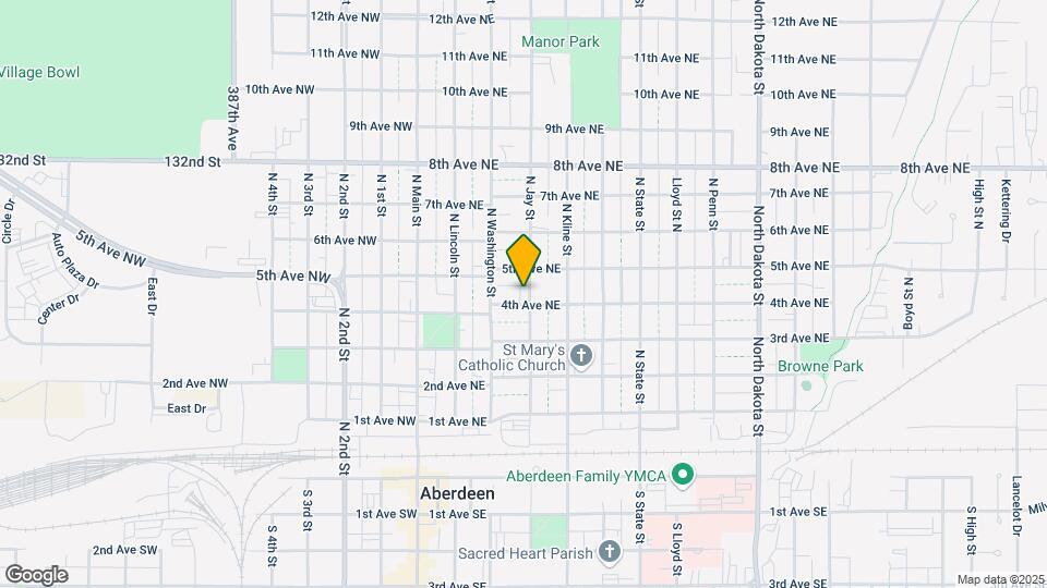 401 N Jay St Map and Location Details