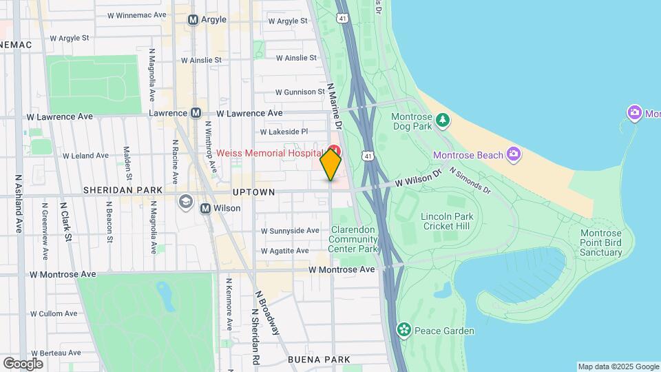 4602 N Clarendon Ave Mapa y Detalles de la Ubicación