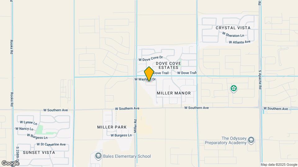 25006 W Hidalgo Dr Map and Location Details