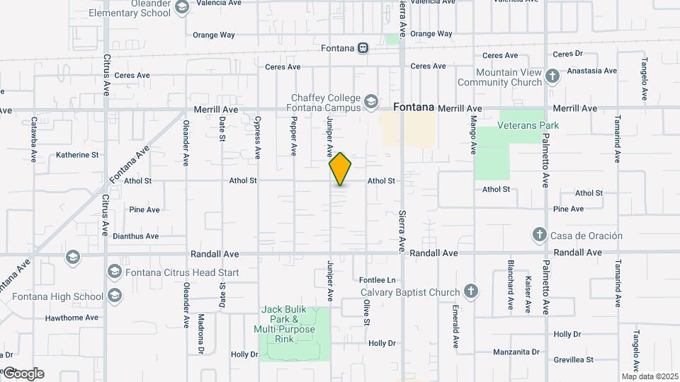 9127 Juniper Ave Map and Location Details