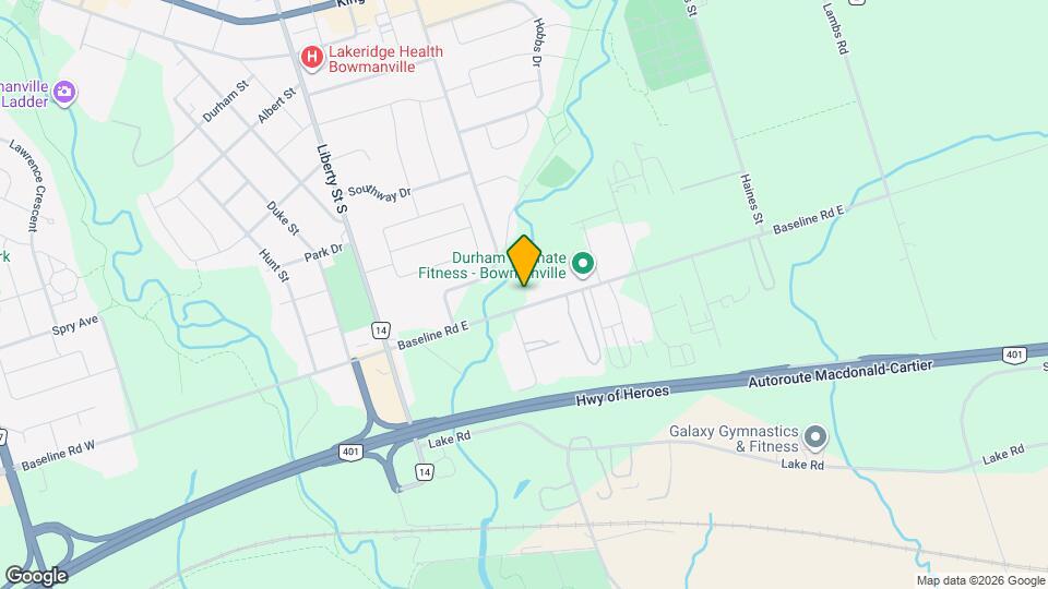 112 Baseline Rd E Map and Location Details