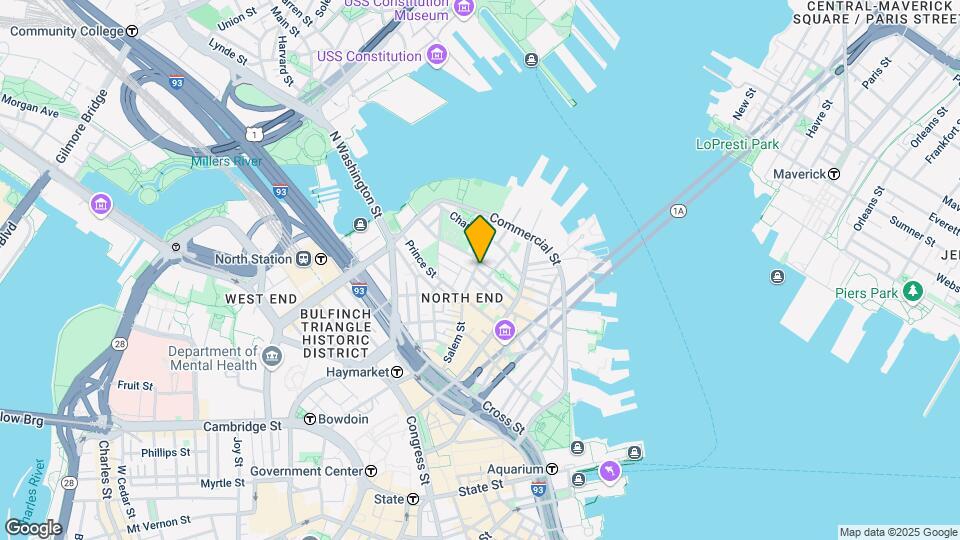 181 Salem St, Unit 18F Map and Location Details