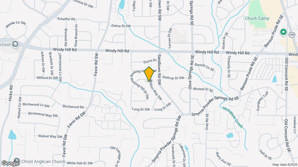 2560 Walton Way SW Map and Location Details