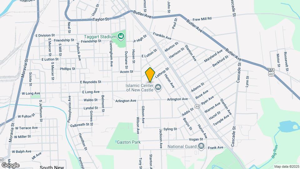 766 Lathrop St Map and Location Details