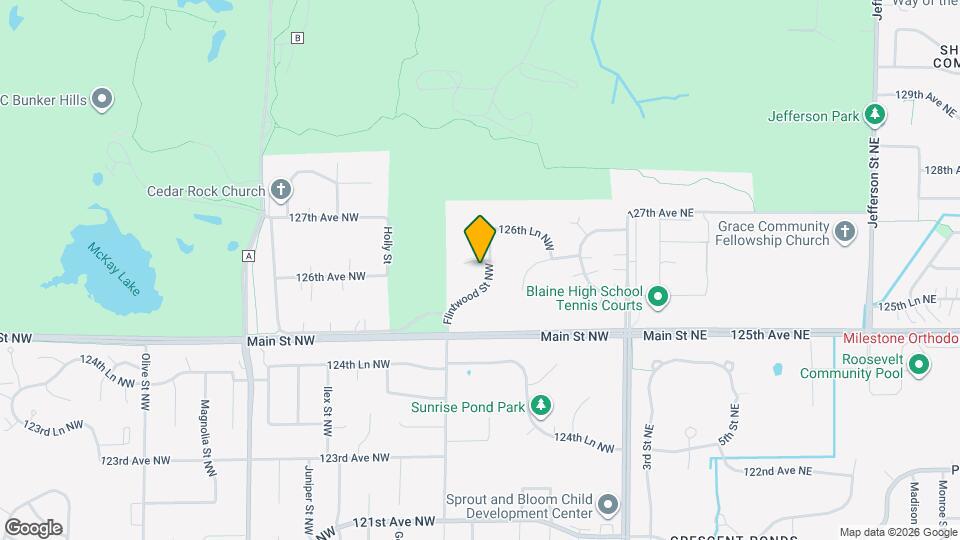 228 126th Ave NW Mapa y Detalles de la Ubicación