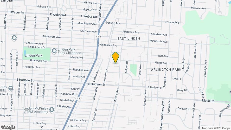 1806 Harold Pl Map and Location Details