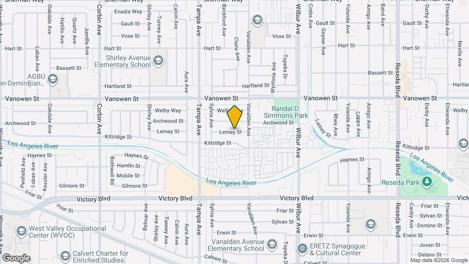 19143 Lemay St Map and Location Details