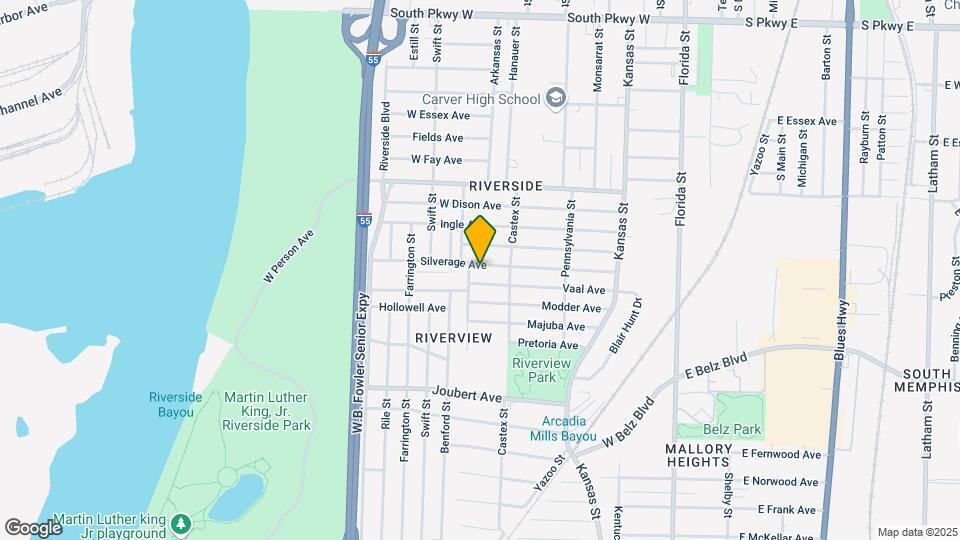 253 Silverage Ave Map and Location Details
