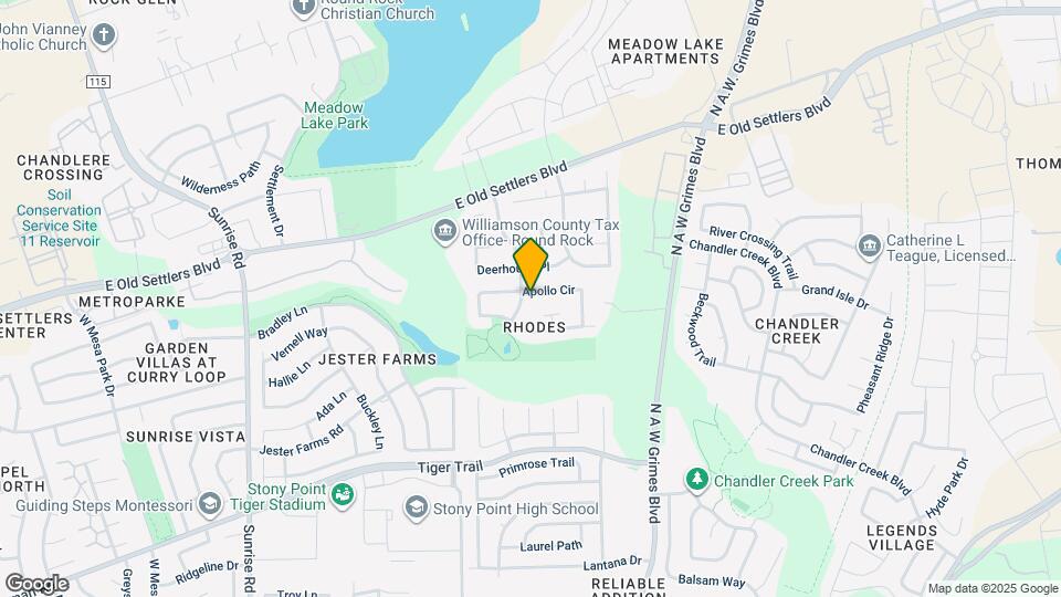 1148 Apollo Cir Map and Location Details