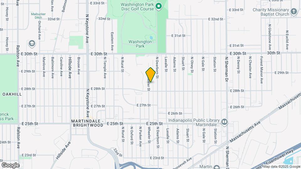 2823 Wheeler St Map and Location Details