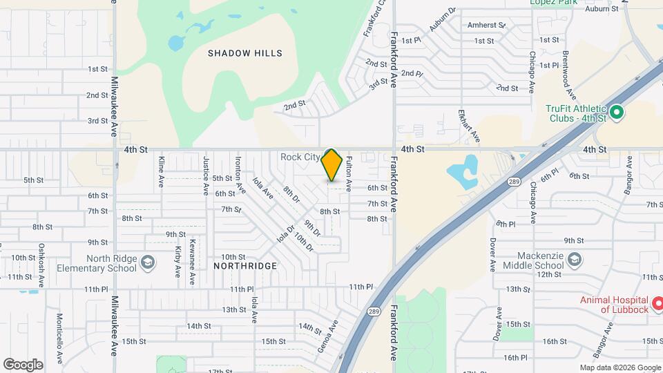 5863 6th St Map and Location Details