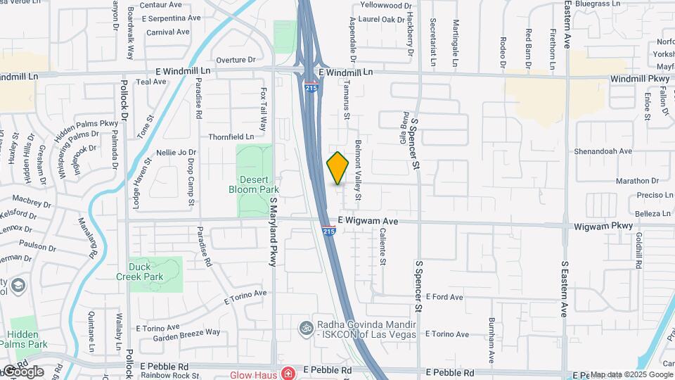 1452 Bourne Valley Ct Map and Location Details