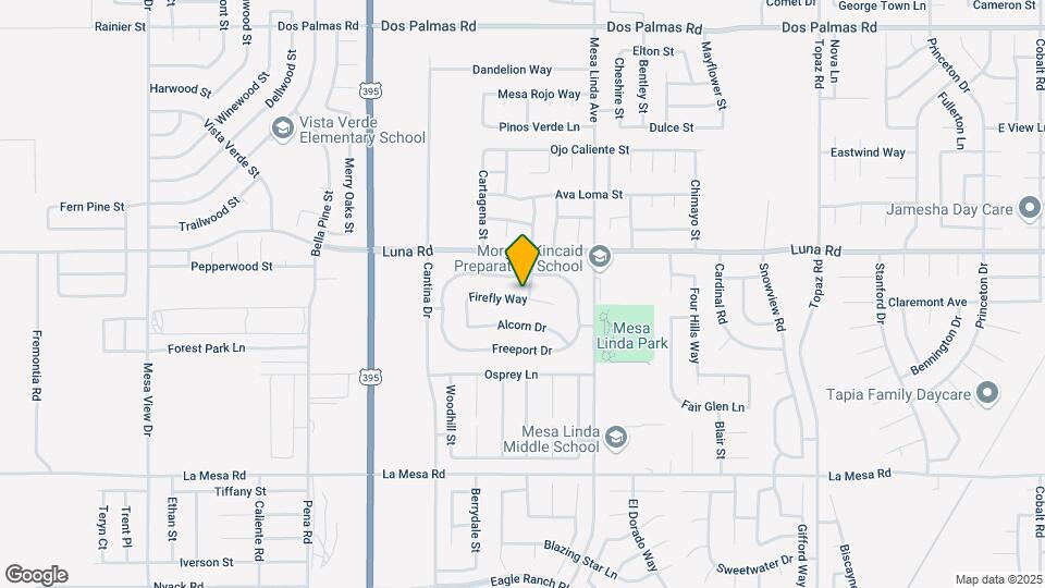 12372 Firefly Way Map and Location Details