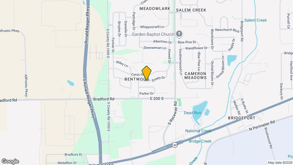 10787 Emery Dr Mapa y Detalles de la Ubicación