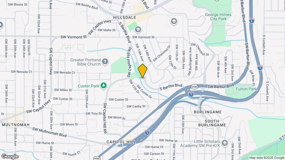 1460 SW Bertha Blvd Map and Location Details