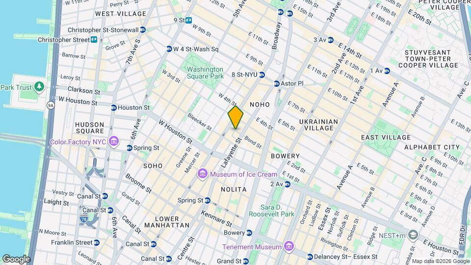 1 Bond St Map and Location Details