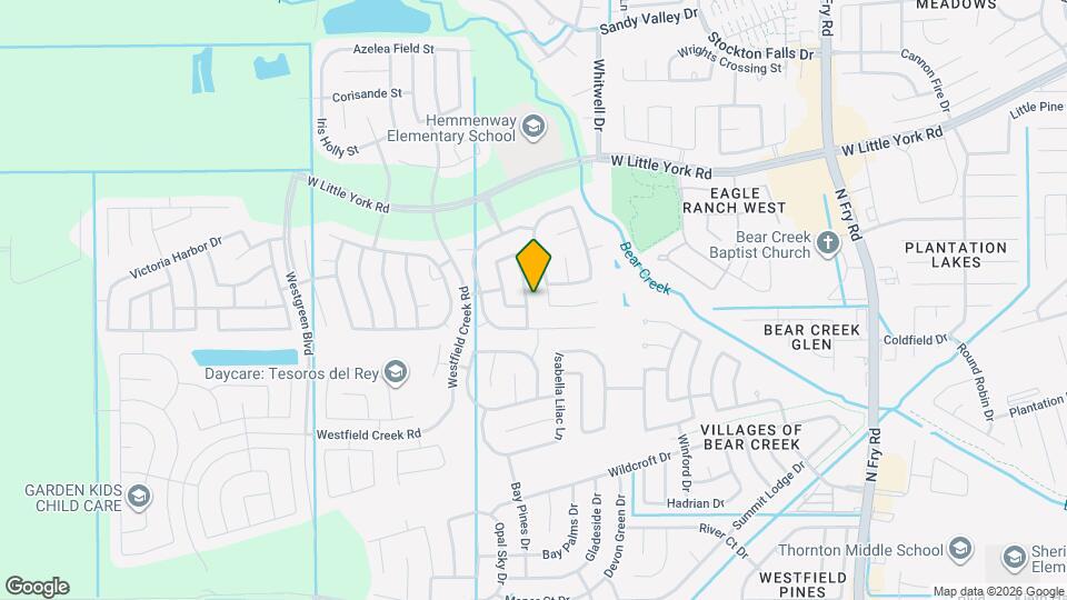 5426 Floral Valley Ln Map and Location Details