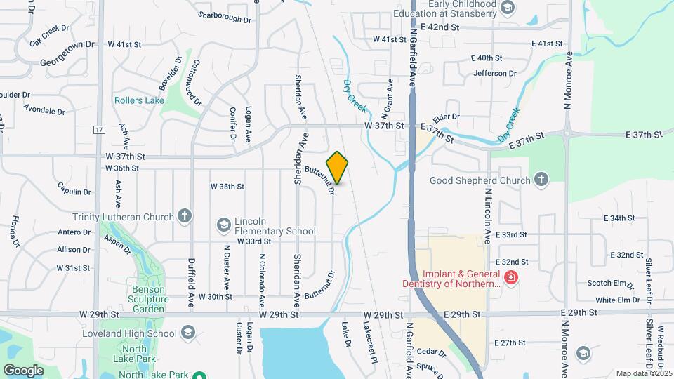 3492-3498 Butternut Dr Map and Location Details