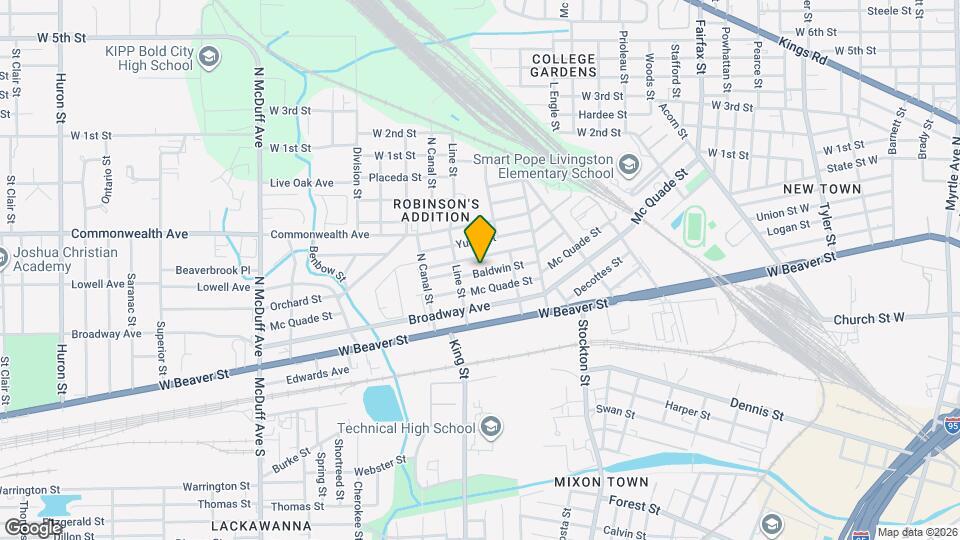 2097 Baldwin St Map and Location Details