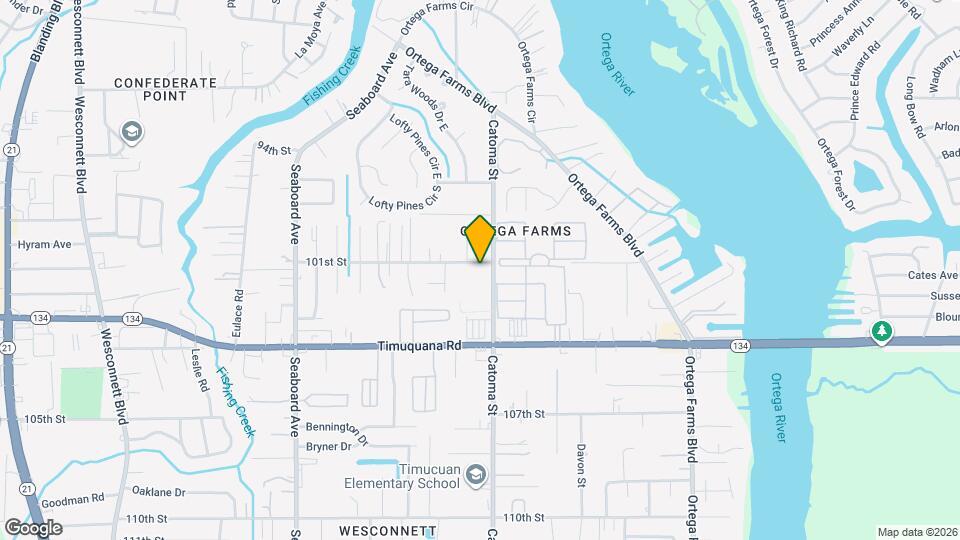 5416 101st St Map and Location Details