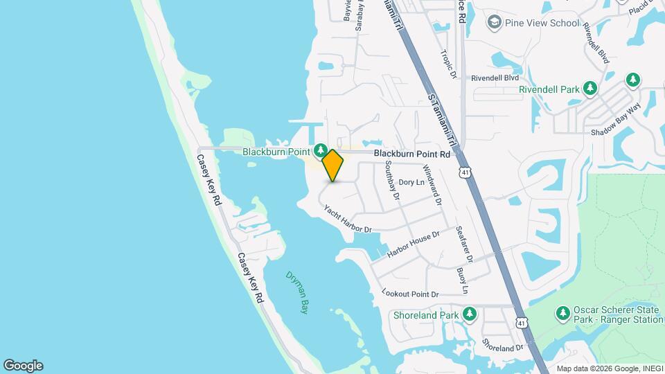464 Yacht Harbor Dr Mapa y Detalles de la Ubicación