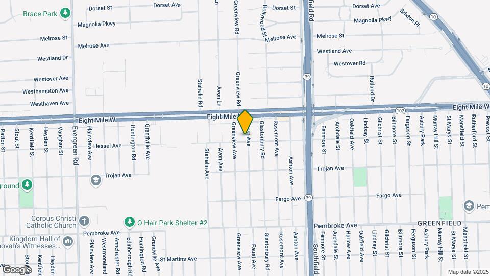 20509 Faust Ave Map and Location Details