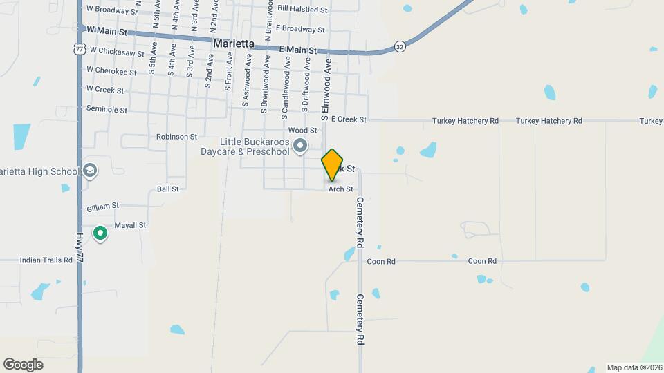 501 Arch St Map and Location Details