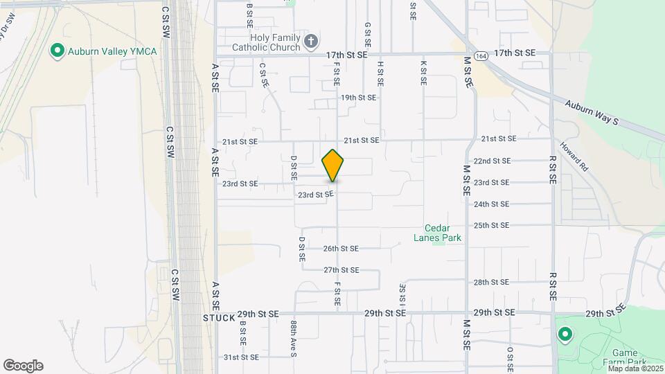 2217 F St SE Map and Location Details