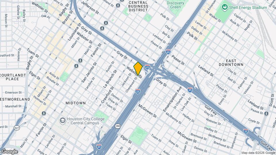 2211 Chenevert St Mapa y Detalles de la Ubicación