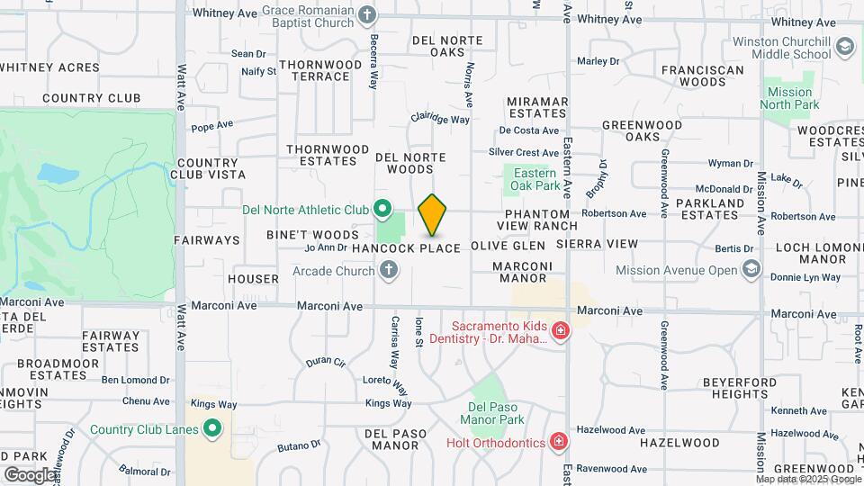 4005 Hancock Dr Map and Location Details