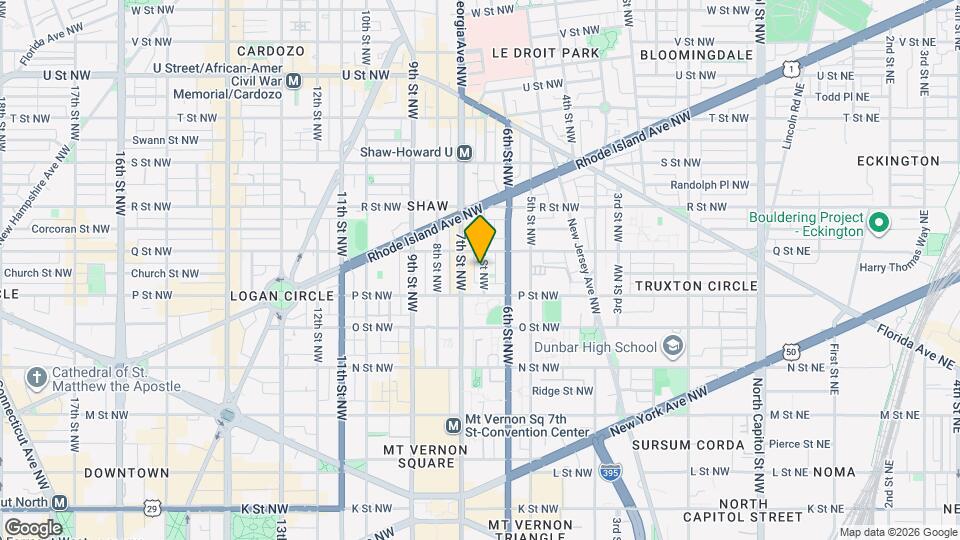 1530 Marion St NW Map and Location Details