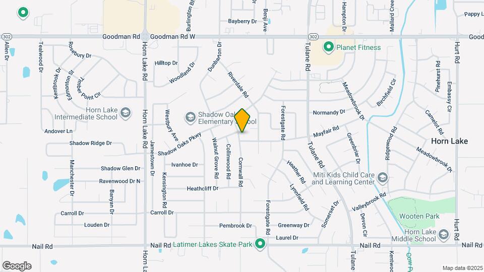 6500 Cornwall Rd Mapa y Detalles de la Ubicación