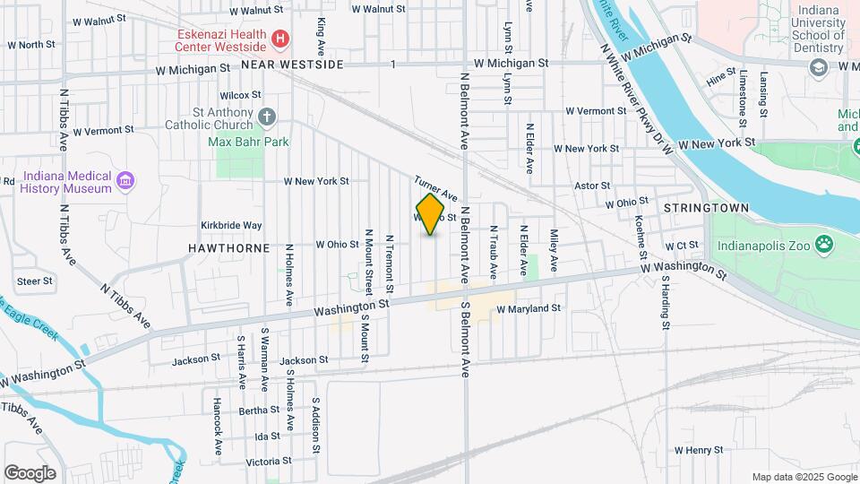 118 N Sheffield Ave Map and Location Details