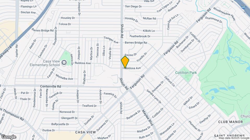 2904 Ruidosa Ave Mapa y Detalles de la Ubicación