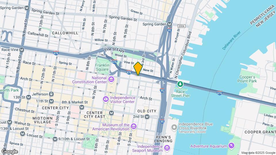 301 Race St Map and Location Details
