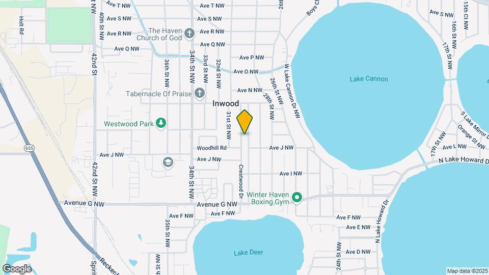 1043 30th St NW Map and Location Details