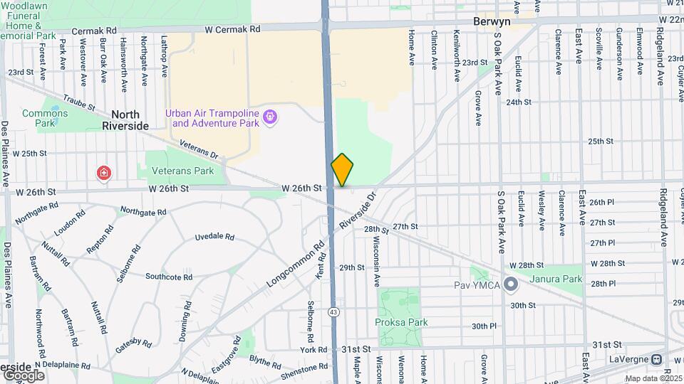 7136 W 26th St Mapa y Detalles de la Ubicación