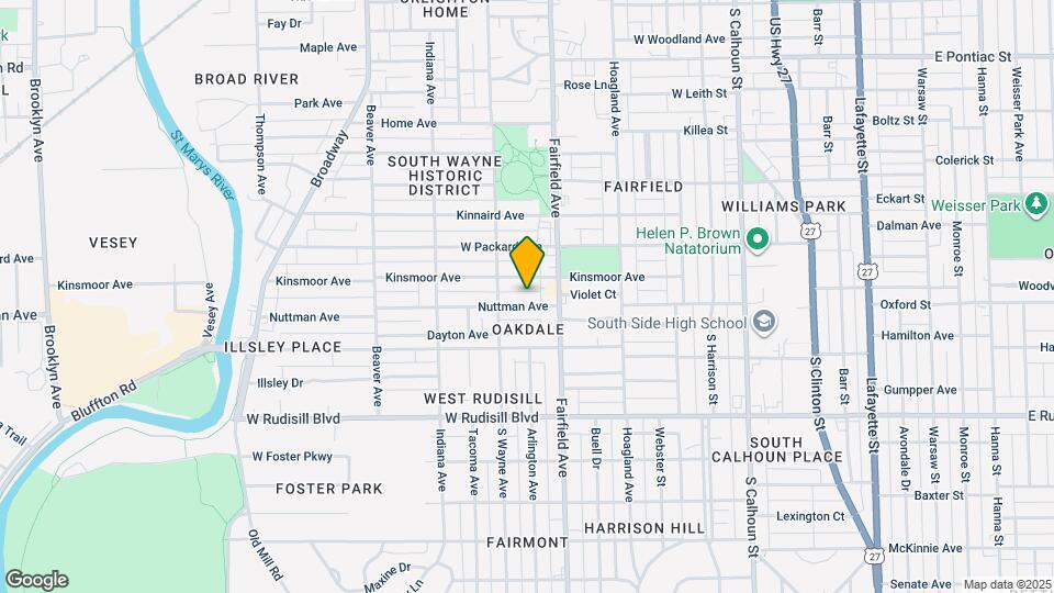 530 Nuttman Ave Map and Location Details