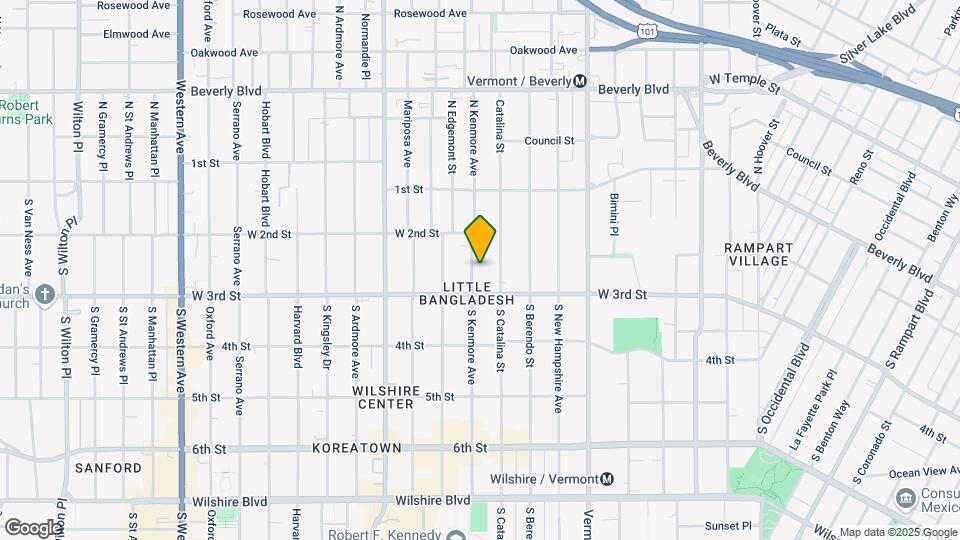 246 S Kenmore Ave Map and Location Details