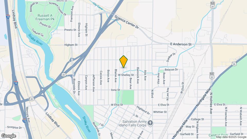 1132 Bingham Ave Map and Location Details