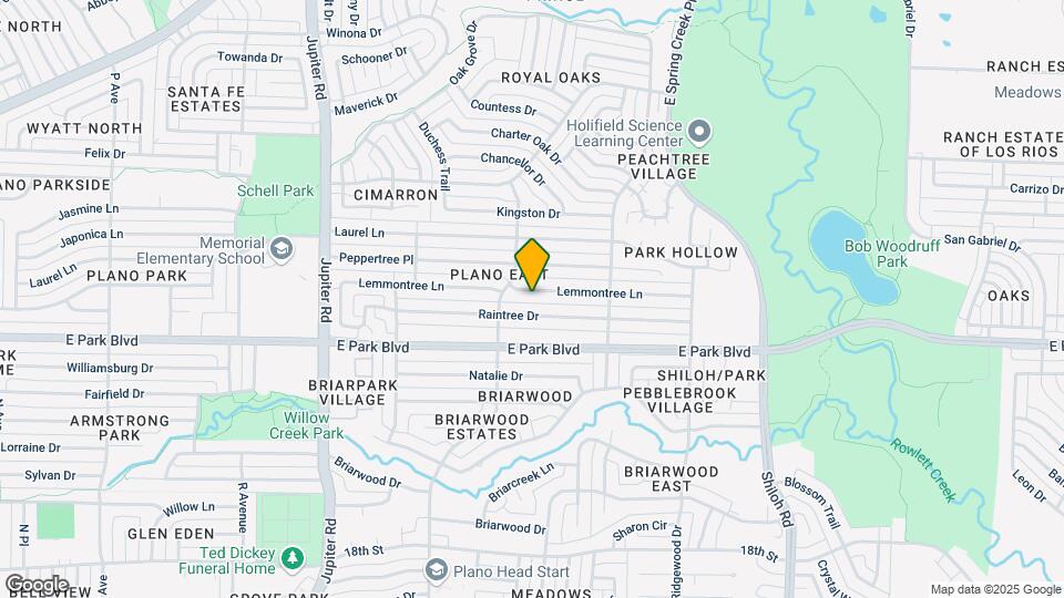 2908 Lemmontree Ln Map and Location Details