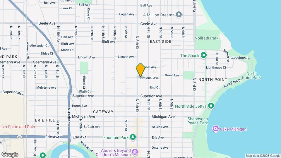 731 National Ave, Unit 731 Mapa y Detalles de la Ubicación