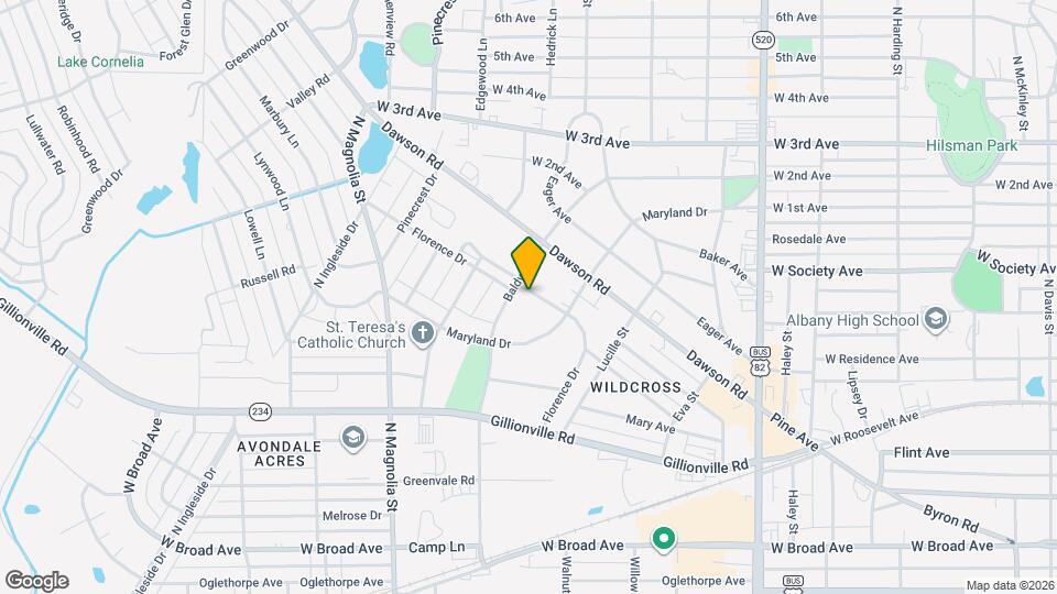 611 Florence Dr Map and Location Details