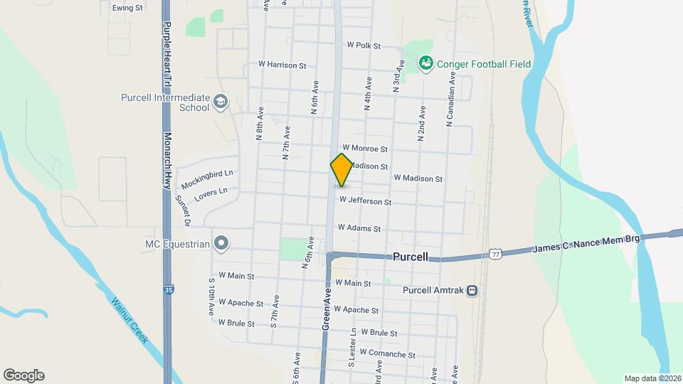 425 W Jefferson St Map and Location Details