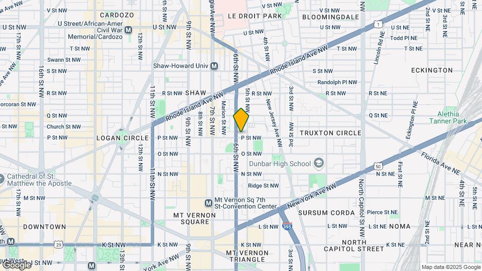 509 P St NW Map and Location Details