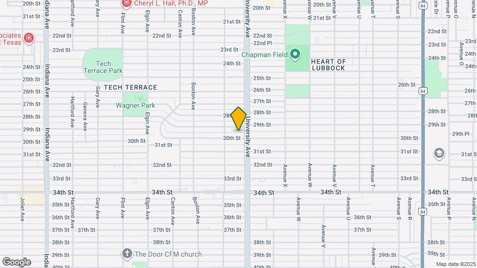 2508 30th St Map and Location Details