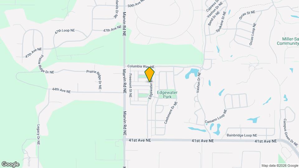 7644 Kodiak Ave NE Mapa y Detalles de la Ubicación