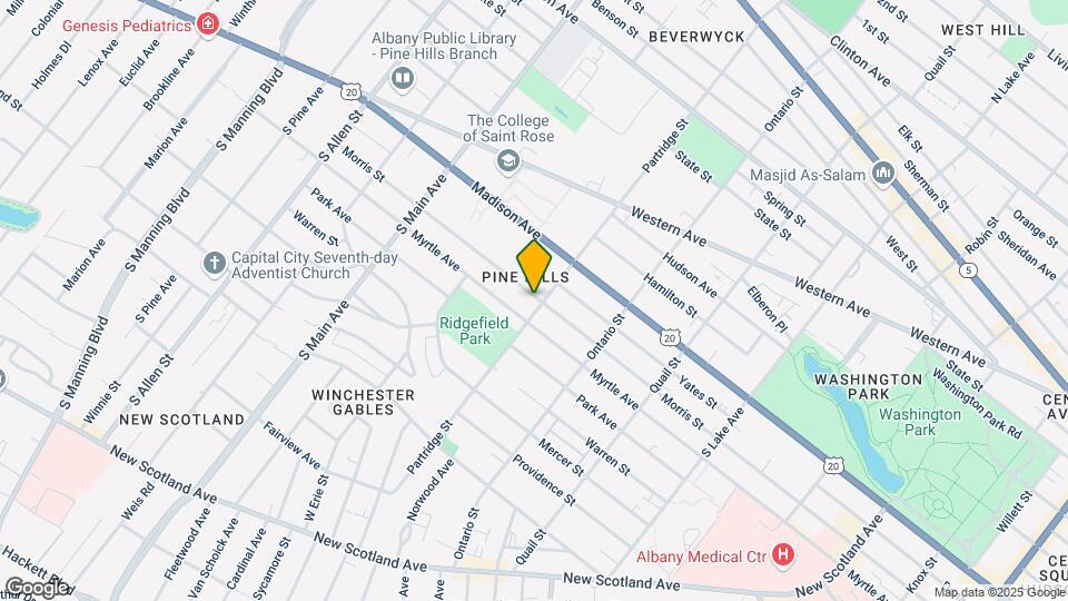 262 Partridge St Map and Location Details