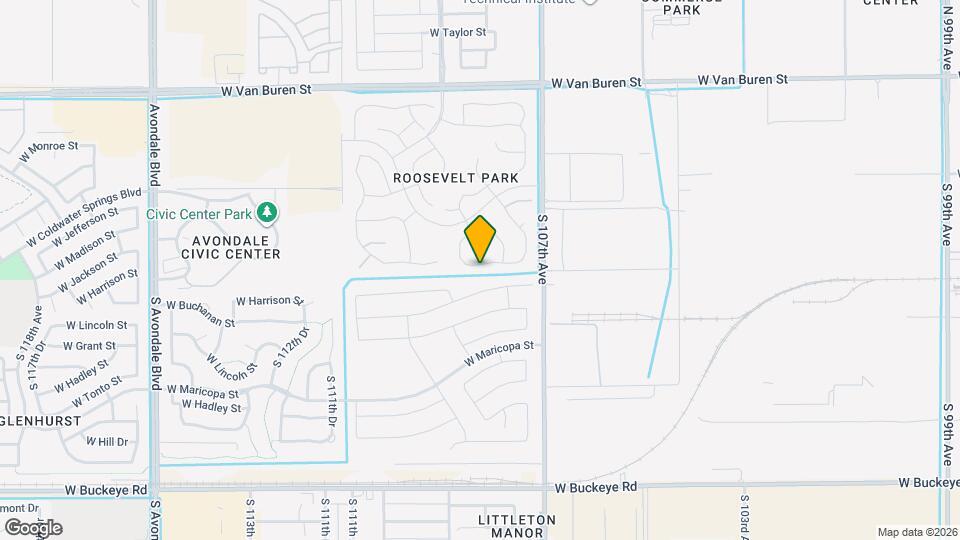 10821 W Madison St, Unit 1805 Map and Location Details